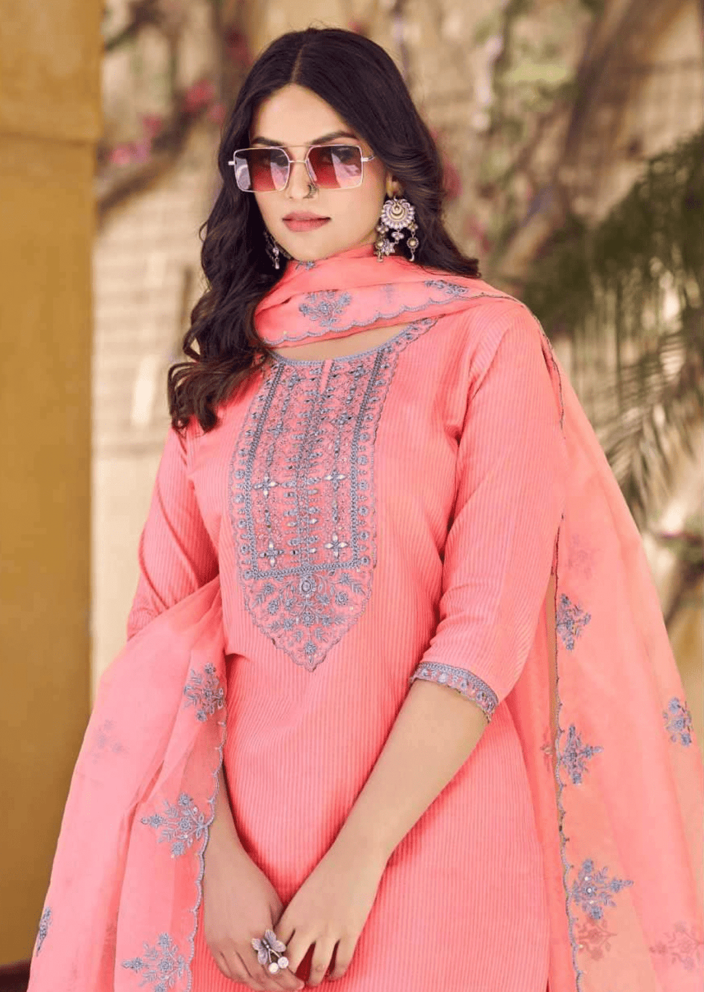 Peach Please! Blossom Kurti Set